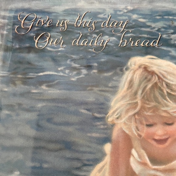 Bradford Exchange The Lords Prayer porcelain wall plate - Picture 2 of 5